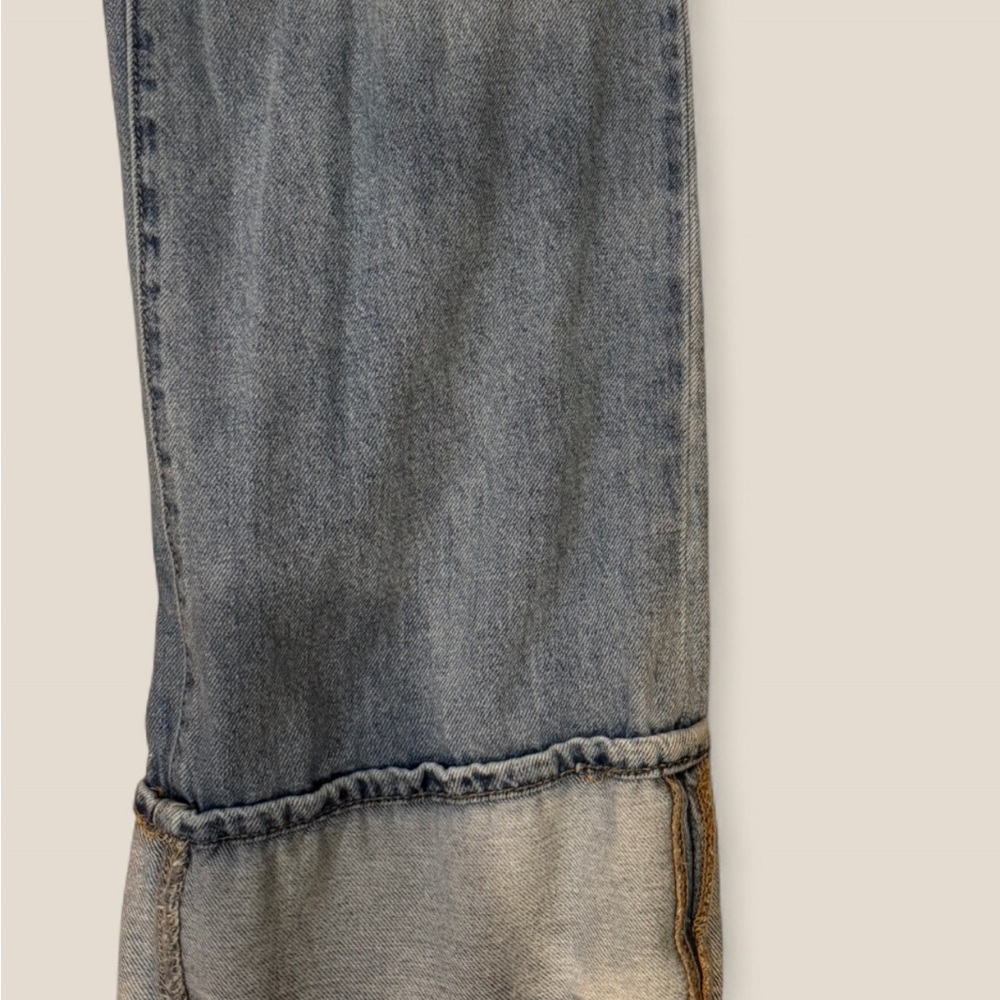Stylish Light Blue Flare Jeans - Picture 5 of 7